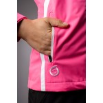 Sunderland Killy Ladies Waterproof Jacket Pink/ White