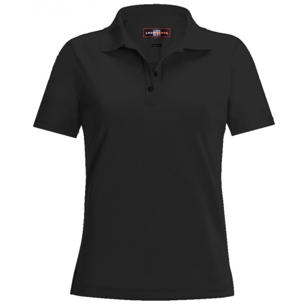 Loudmouth Women's Essential  Shirt- Polo Black