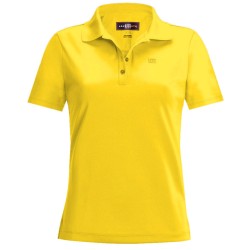 Loudmouth Women's Essential  Shirt- Polo Lemon Chrome