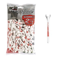 Masters  Professional Pride PTS 2 1/8"  Tee x 120 bag - Red