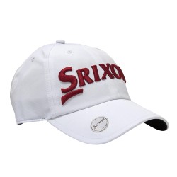 Srixon SRX Magnetic Ball Marker Cap White/Red