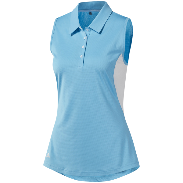 adidas Ladies Ultimate 365 Climacool Sleeveless golf Polo shirt 